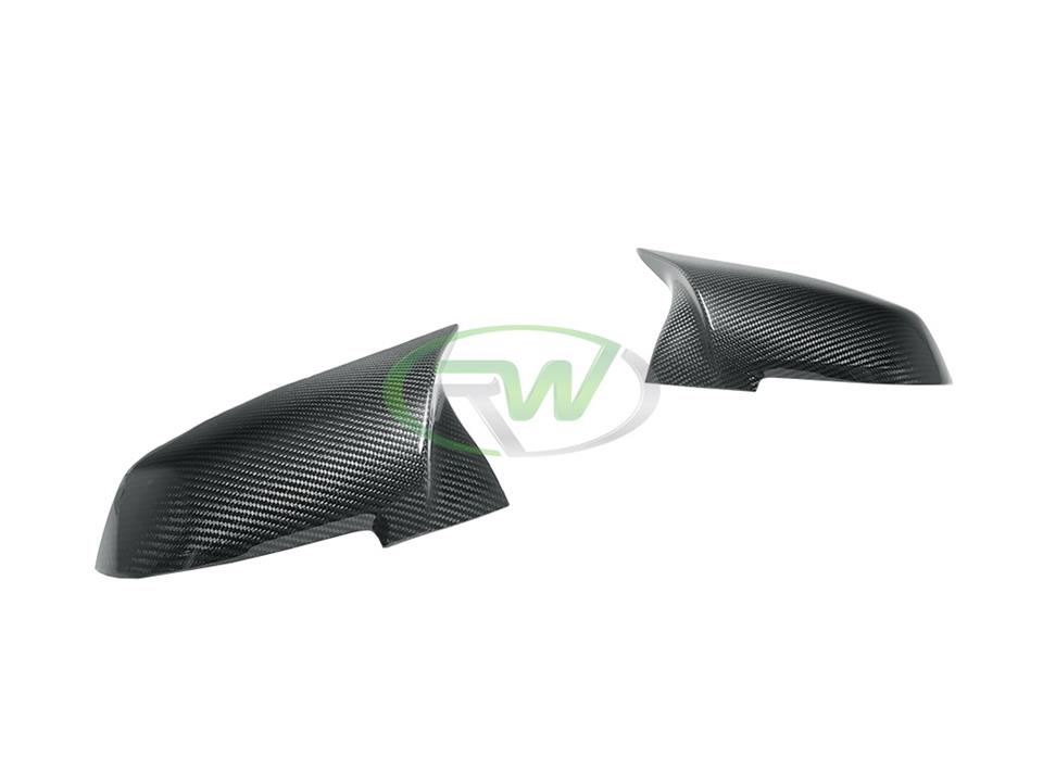 RW Carbon BMW F22 F30 F32 F87 M Styled CF Mirror Caps - Image 19
