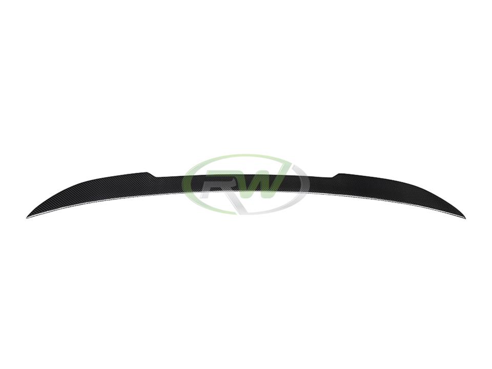 RW Carbon BMW F22 F87 CS Style Carbon Fiber Trunk Spoiler (19)