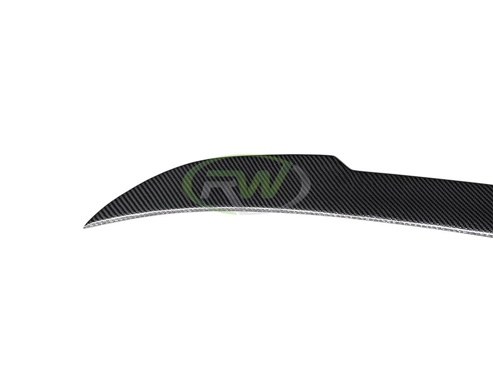 RW Carbon BMW F22 F87 CS Style Carbon Fiber Trunk Spoiler (20)