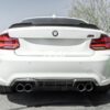 RW Carbon BMW F22 F87 CS Style Carbon Fiber Trunk Spoiler (7)