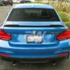 RW Carbon BMW F22 F87 CS Style Carbon Fiber Trunk Spoiler (9)