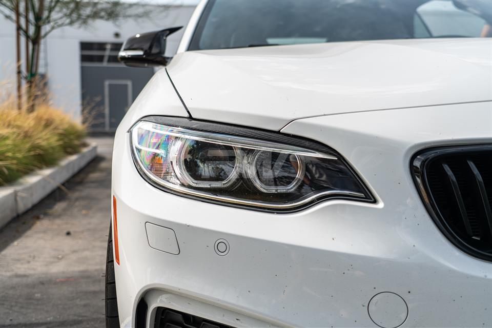 RW Carbon BMW F22 F87 Carbon Fiber Eyelids_2