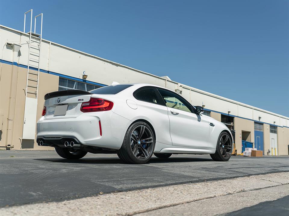 RW Carbon BMW F22 F87 RWS Carbon Fiber Trunk Spoiler (1)