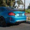 RW Carbon BMW F22 F87 RWS Carbon Fiber Trunk Spoiler (3)