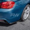 RW Carbon BMW F30 Carbon Fiber Rear Bumper Splitters (2)