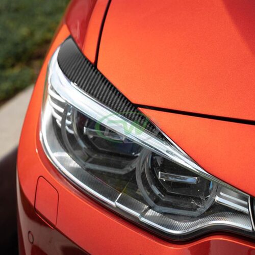 Alternative view of RW Carbon BMW F30 F31 Carbon Fiber Eyelids