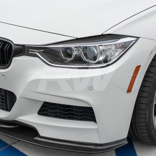 Alternative view of RW Carbon BMW F30 F31 Carbon Fiber Eyelids
