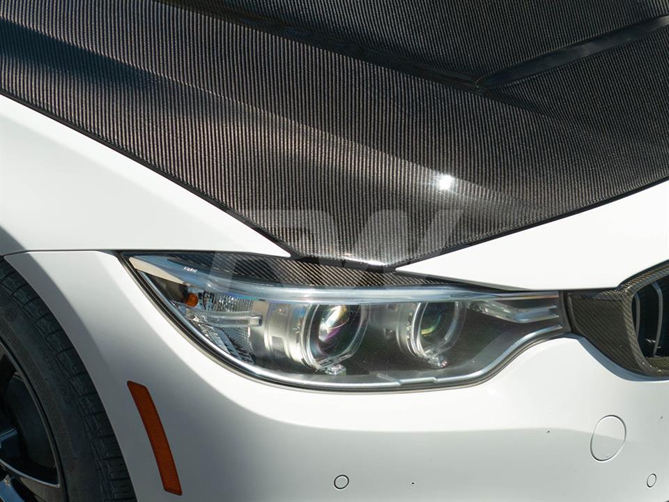 RW Carbon BMW F30 F31 Carbon Fiber Eyelids_8