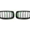 RW Carbon BMW F30 F31 Double Slat Gloss Black Grilles (4)
