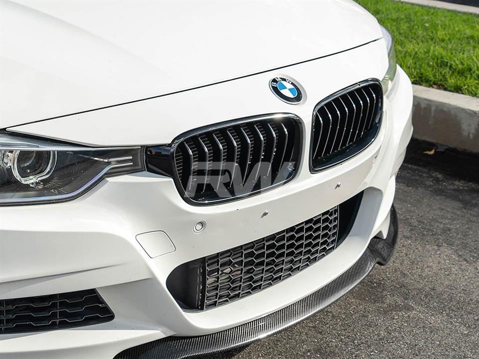 RW Carbon BMW F30 F31 Gloss Black Grilles (1)
