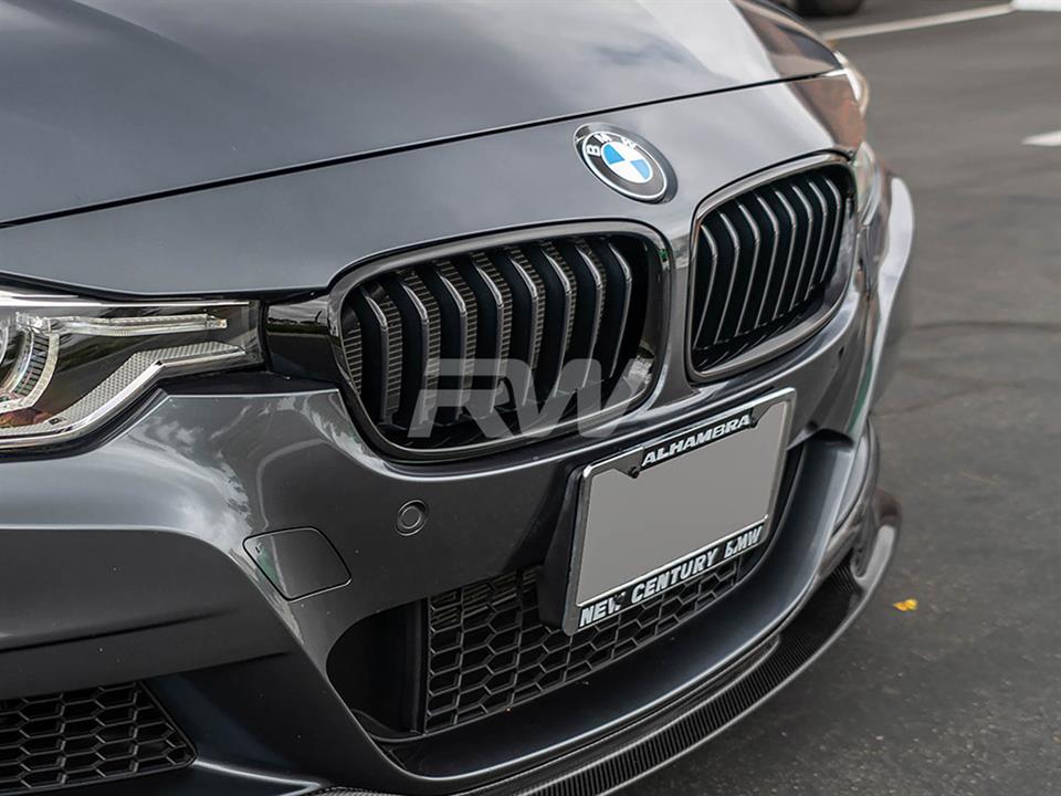 RW Carbon BMW F30 F31 Gloss Black Grilles (6)