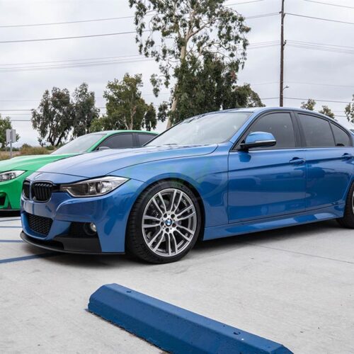 Alternative view of RW Carbon BMW F30 F31 Performance Style Front Lip Spoiler