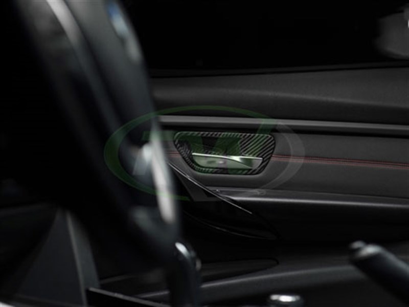 RW Carbon BMW F30 F32 F8x Carbon Fiber Door Handle Trims (2)