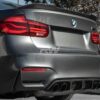 RW Carbon BMW F30 F80 M3 CS Style Carbon Fiber Trunk Spoiler (10)