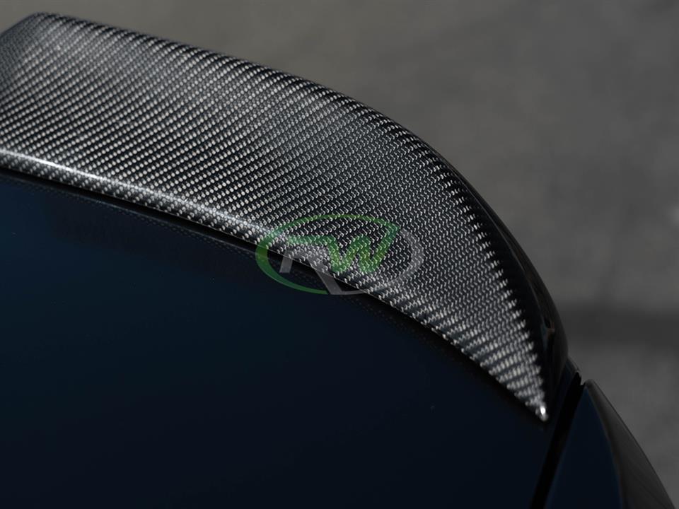 RW Carbon BMW F30 F80 M3 CS Style Carbon Fiber Trunk Spoiler (19)