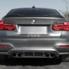 RW Carbon BMW F30 F80 M3 CS Style Carbon Fiber Trunk Spoiler (7)