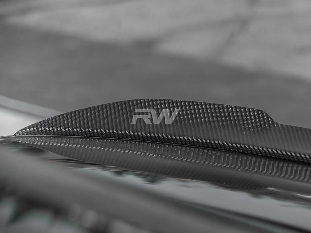 RW Carbon BMW F30 F80 M3 CS Style Carbon Fiber Trunk Spoiler (9)