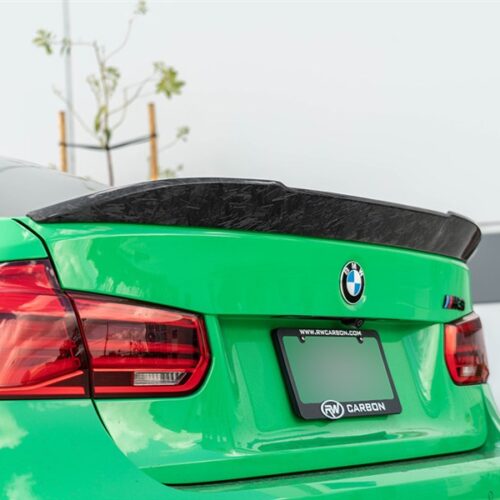 RW Carbon BMW F30 F80 M3 RWS Forged Carbon Trunk Spoiler