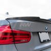 RW Carbon BMW F30 F80 M4 Style Carbon Fiber Trunk Spoiler (4)
