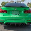 RW Carbon BMW F30 F80 M4 Style Carbon Fiber Trunk Spoiler (6)
