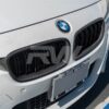 RW Carbon BMW F30F31 Double Slat Carbon Fiber Grilles (2)