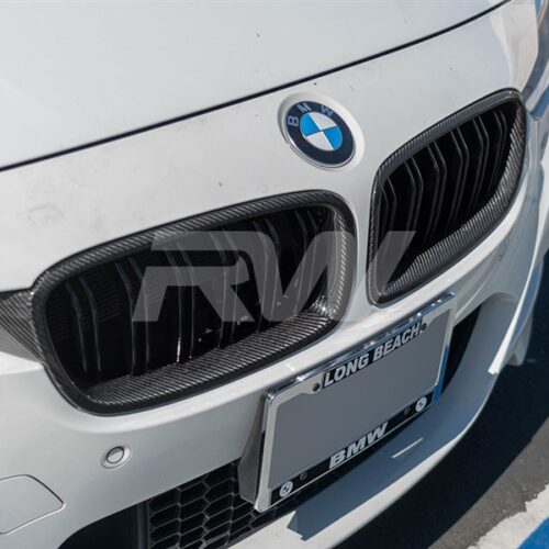 RW Carbon BMW F30/F31 Double Slat Carbon Fiber Grilles