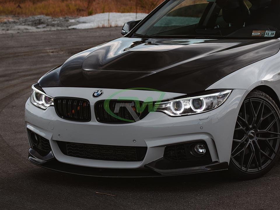 RW Carbon BMW F30_F32 GTS Style Carbon Fiber Hood - Image 11