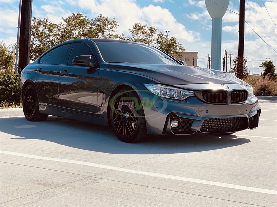 RW Carbon BMW F30_F32 GTS Style Carbon Fiber Hood - Image 13