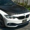 RW Carbon BMW F30_F32 GTS Style Carbon Fiber Hood - Image 5