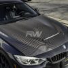 RW Carbon BMW F30_F32 GTS Style Carbon Fiber Hood - Image 9