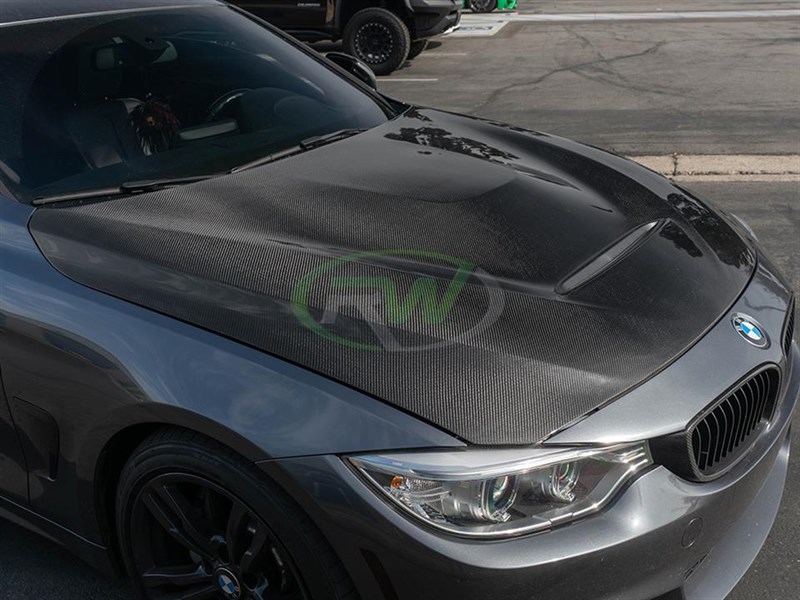 RW Carbon BMW F30_F32 GTS Style Carbon Fiber Hood