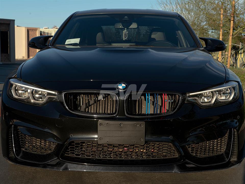 RW Carbon BMW F32 F33 F36 F80 F82 Carbon Fiber Grilles (3)