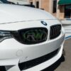 RW Carbon BMW F32 F33 F36 F80 F82 F83 Gloss Black Grilles (2)