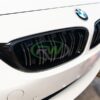 RW Carbon BMW F32 F33 F36 F80 F82 F83 Gloss Black Grilles (3)