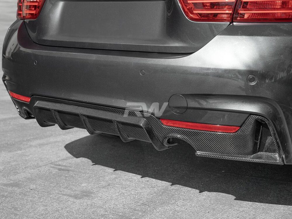 RW Carbon BMW F32 F33 F36 Performance Style CF Diffuser (1)