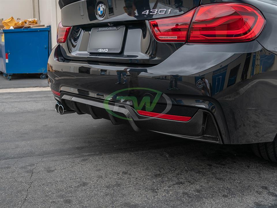 RW Carbon BMW F32 F33 F36 Performance Style CF Diffuser (12)