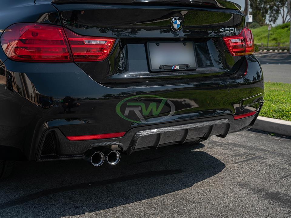 RW Carbon BMW F32 F33 F36 Performance Style CF Diffuser (14)