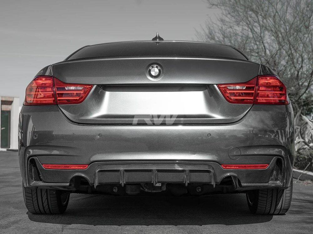 RW Carbon BMW F32 F33 F36 Performance Style CF Diffuser (2)