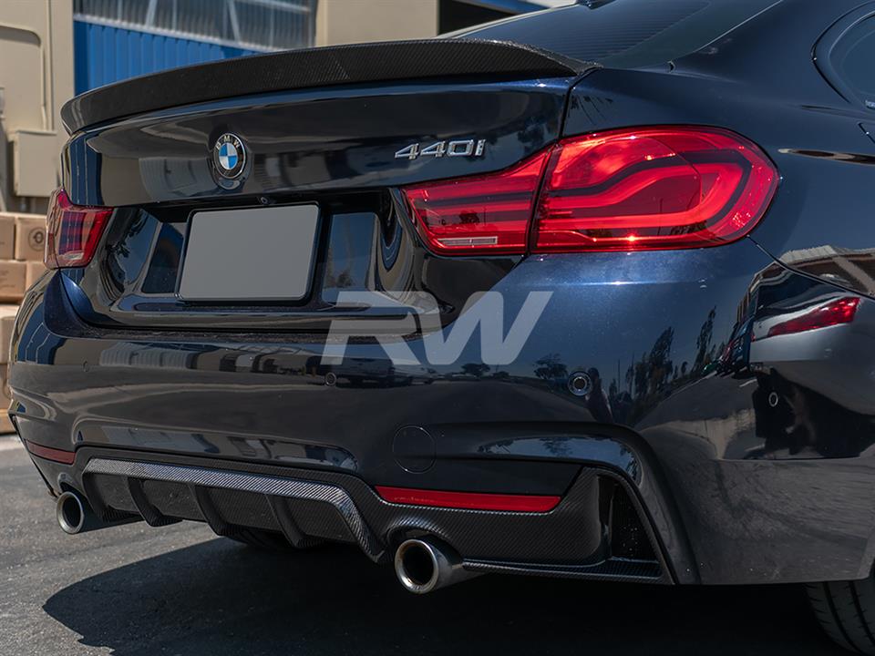 RW Carbon BMW F32 F33 F36 Performance Style CF Diffuser (6)