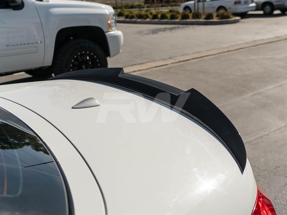 RW Carbon BMW F33 F83 M4 Style Carbon Fiber Trunk Spoiler (1)