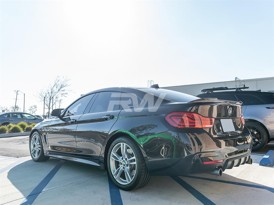 RW Carbon BMW F36 CS Style Carbon Fiber Trunk Spoiler (3)