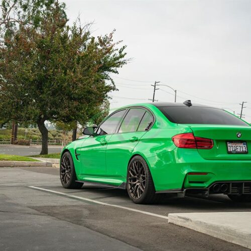 Alternative view of RW Carbon BMW F80 M3 RWS Type I CF Side Skirt Extensions