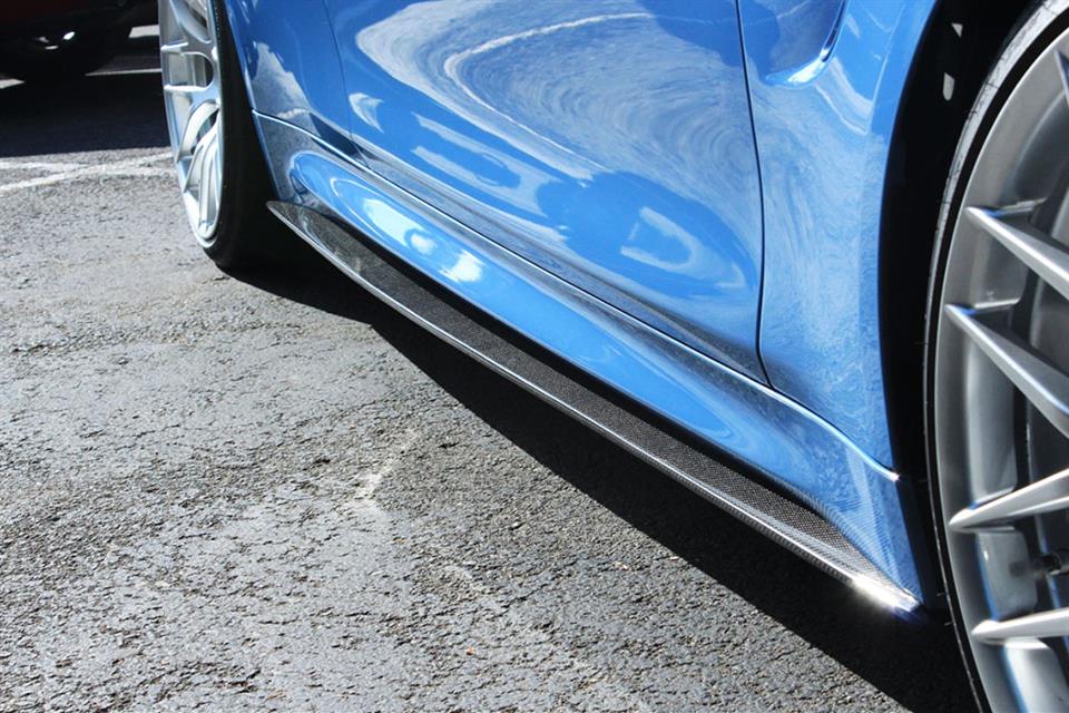 RW Carbon BMW F82 F83 M4 CF Side Skirt Extensions (11)