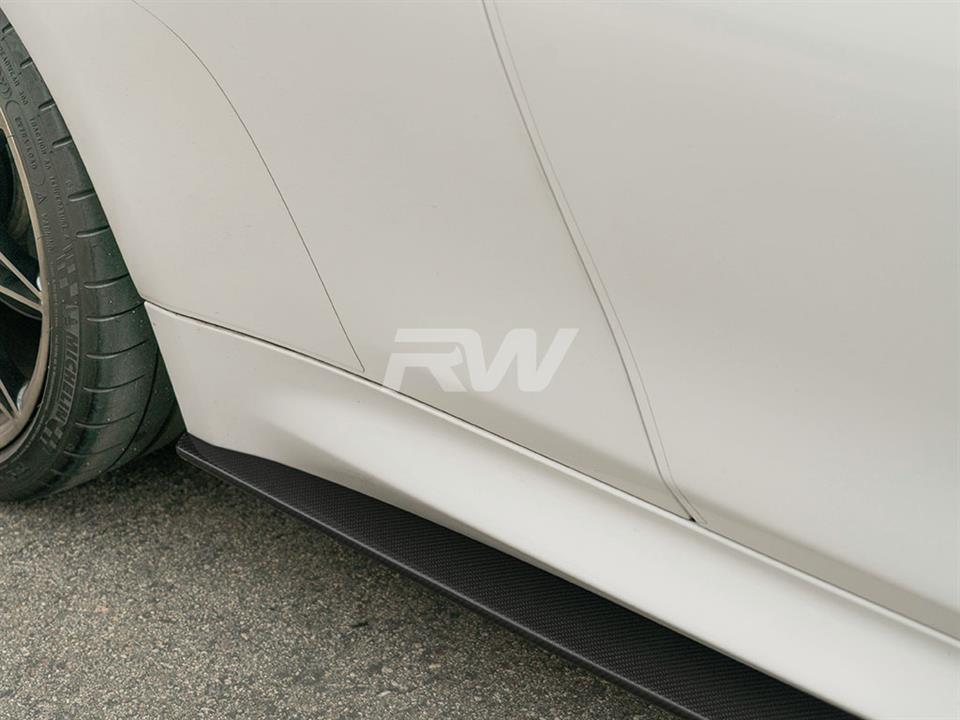 RW Carbon BMW F82 F83 M4 CF Side Skirt Extensions (13)