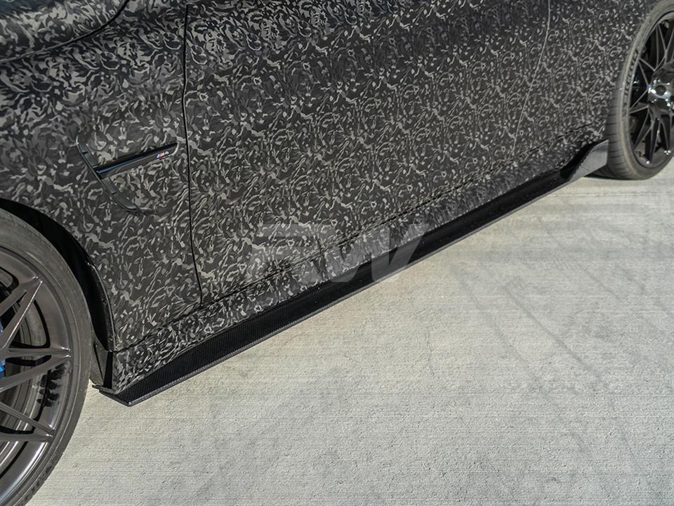 RW Carbon BMW F82 F83 M4 RWS CF Side Skirt Extensions (6)