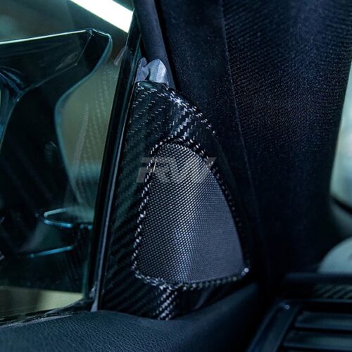 RW Carbon BMW F82 M4 F32 4-Series Carbon Fiber Speaker Trims