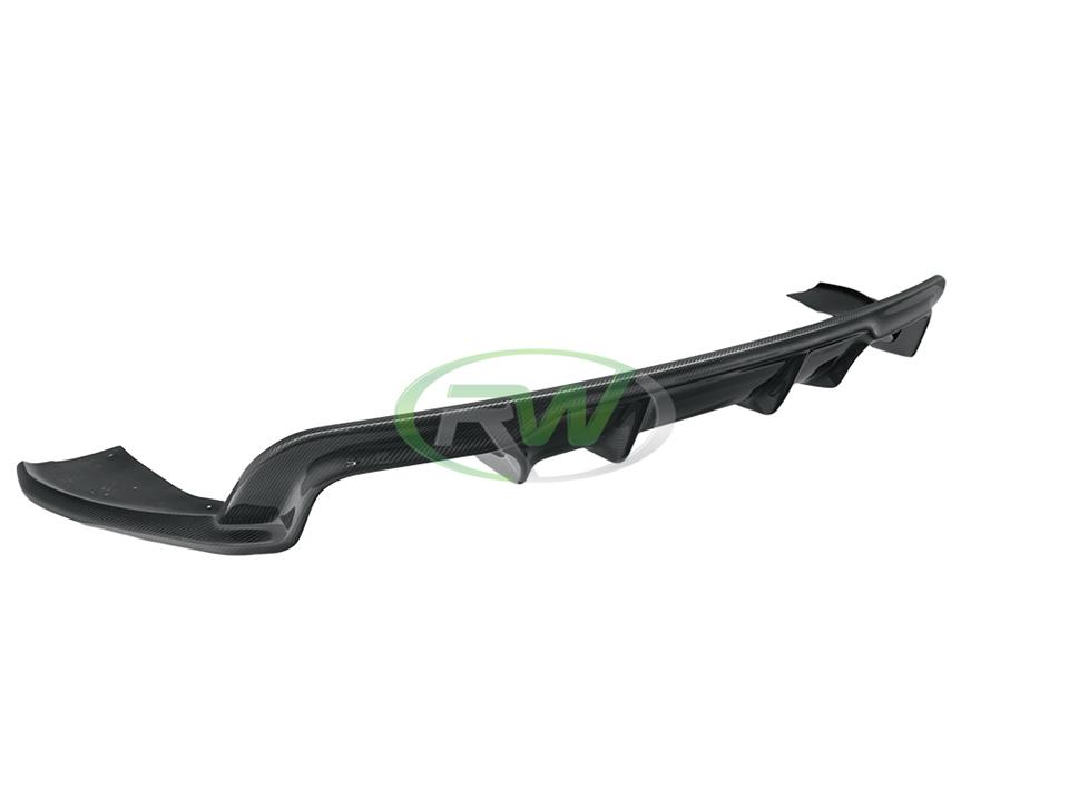 RW Carbon BMW F85 X5M 3D Style Carbon Fiber Diffuser (11)