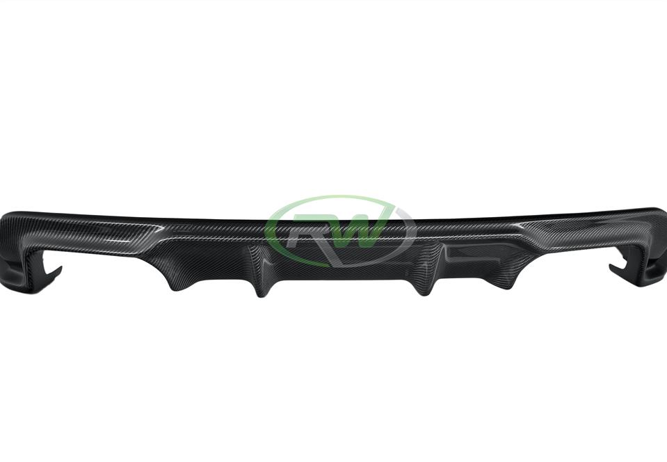 RW Carbon BMW F85 X5M 3D Style Carbon Fiber Diffuser (12)