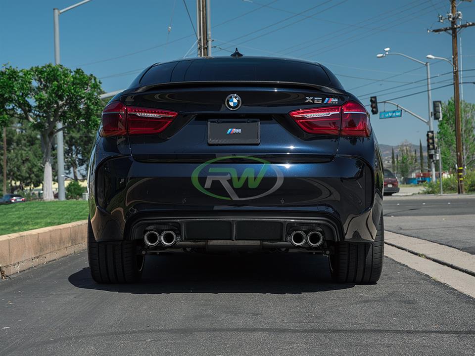 RW Carbon BMW F85 X5MF86 X6M Carbon Fiber Diffuser (11)