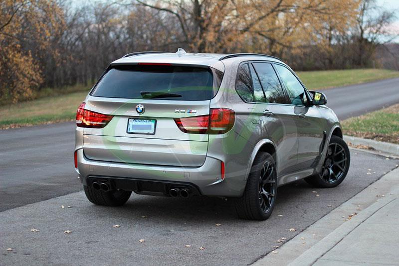 RW Carbon BMW F85 X5MF86 X6M Carbon Fiber Diffuser (2)